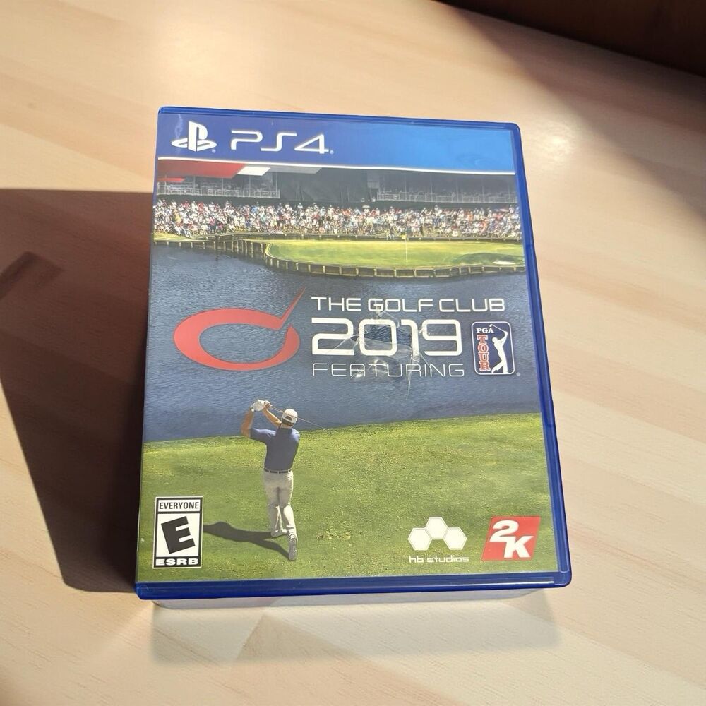 THE GOLF CLUB 2019 FEATURING PGA TOUR PS4 DISC & CASE UNTESTED!